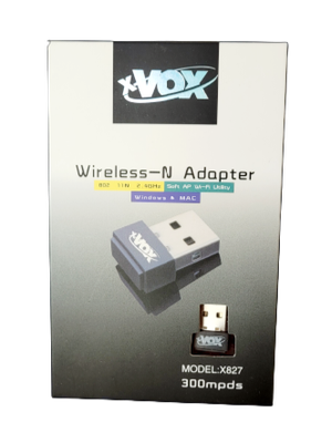کارت شبکه wireless xvox مدل: x827