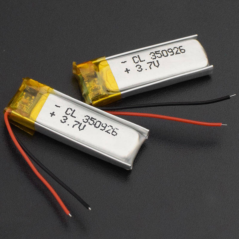 باتری لیتیومی آدامسی ۳۵۰mAh 26*9*3.5mm