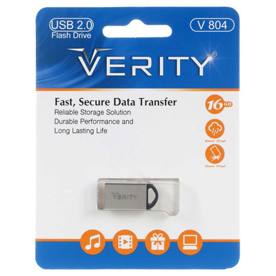 Verity V804 USB2.0 Flash Memory-16GB (گارانتی آسان سرویس) #