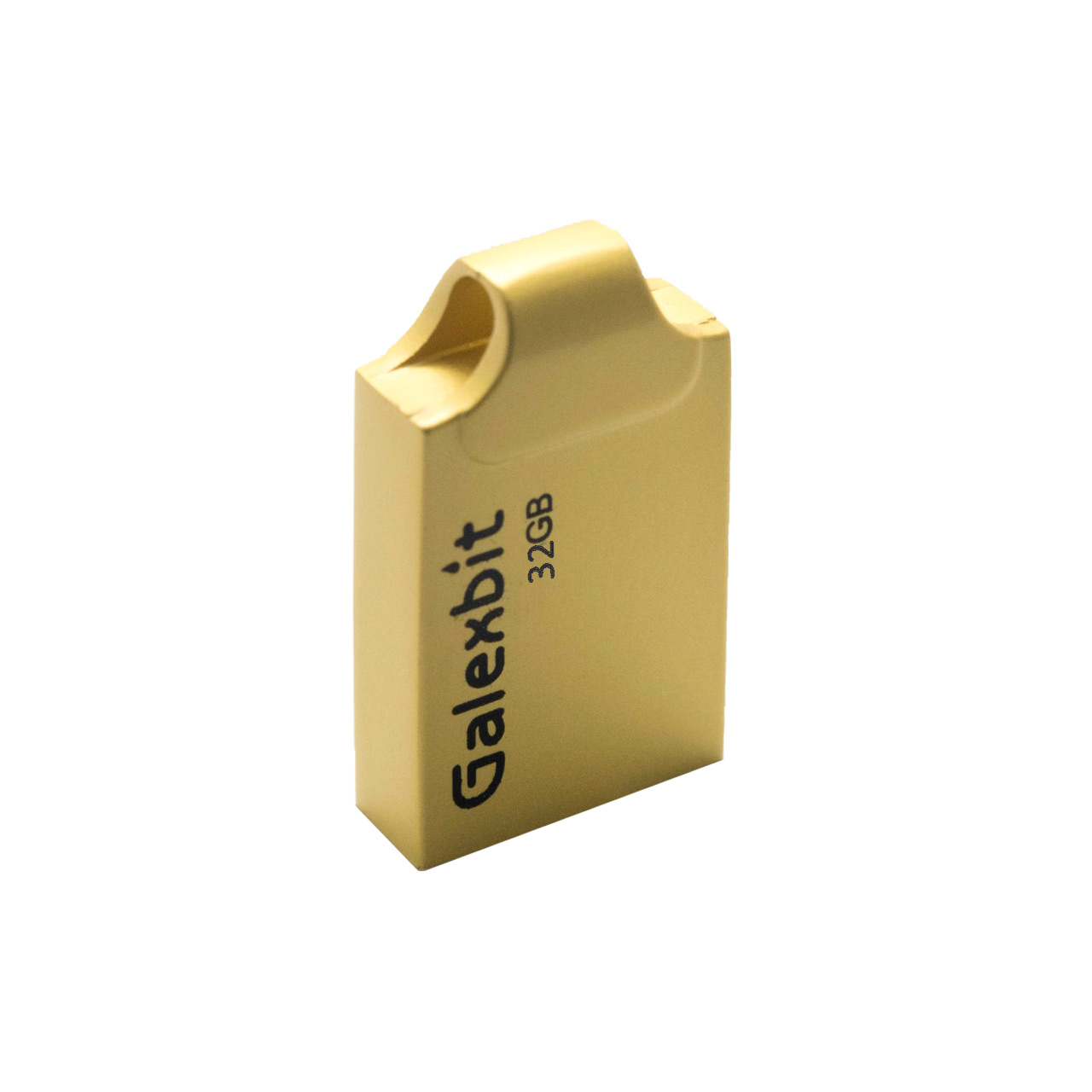 Galexbit Micro metal series M6 USB2.0 Flash Memory-32GB (گارانتی تلاش)-طلایی