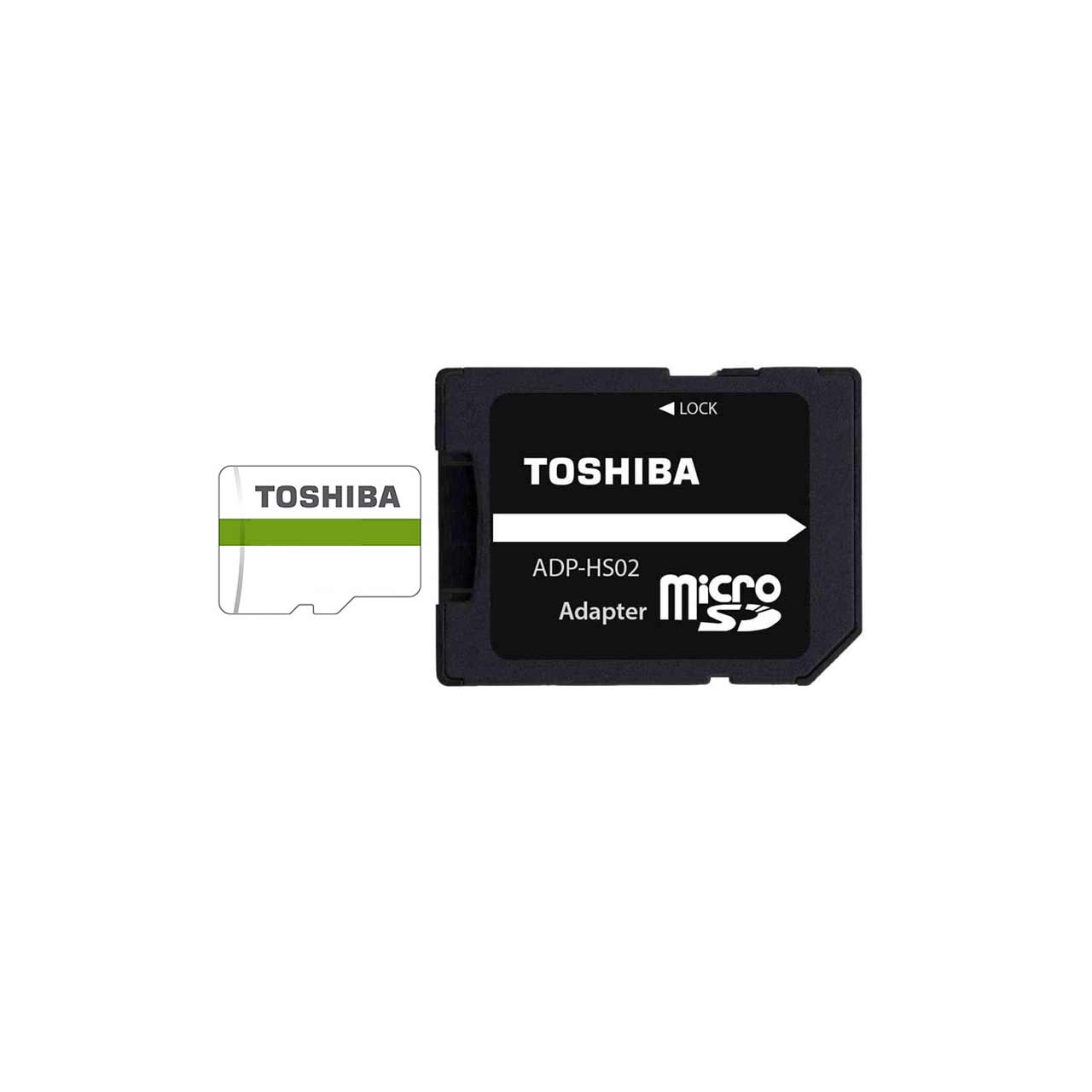 Toshiba microSDHC & adapter Class10 ADP-HS02 -80MB/s-64GB