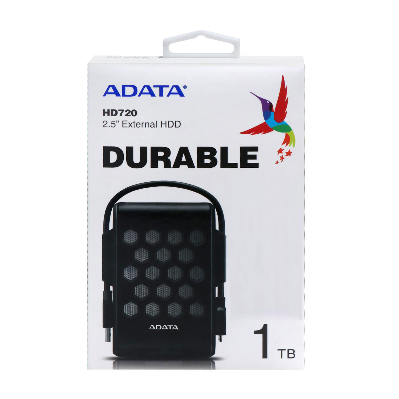 هارد اکسترنال ADATA مدل Durable HD720 ظرفیت 1TB - مشکی (گارانتی شرکت آونگ)