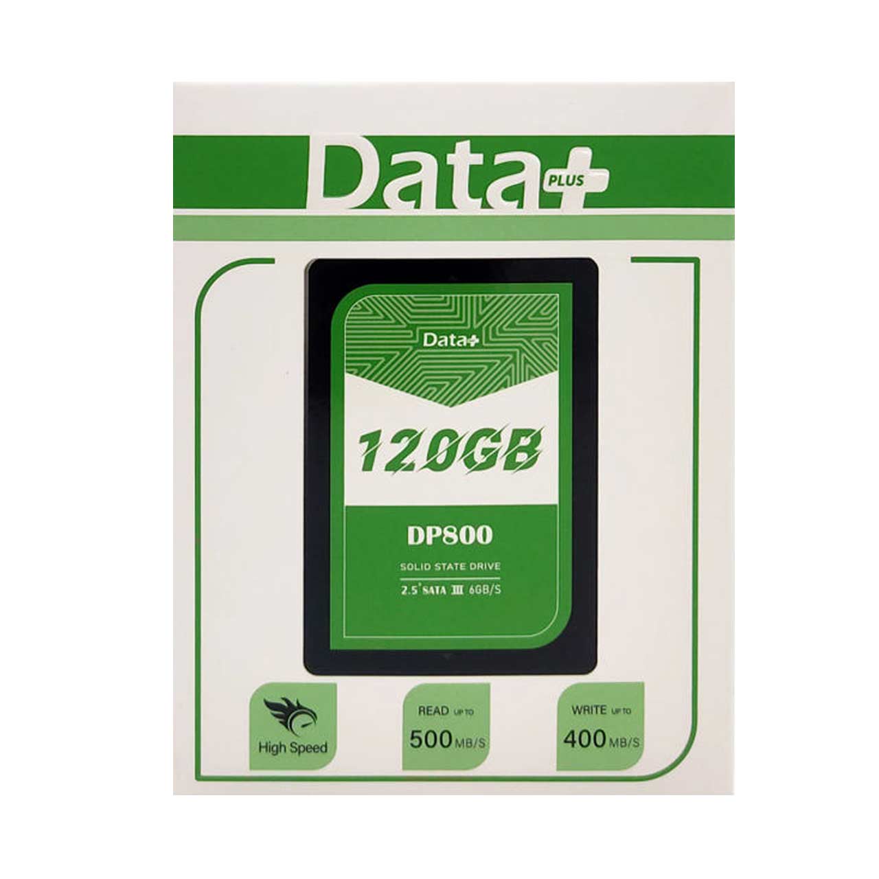 هارد Data Plus SSD مدل DP800 ظرفیت 120GB - مشکی (گارانتی IPM)