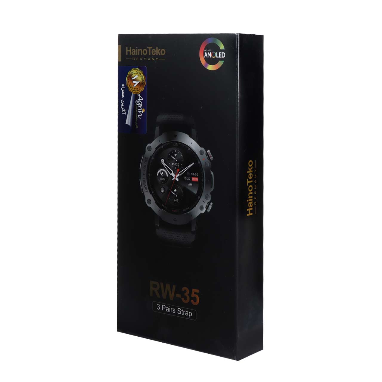 ساعت هوشمند Haino Teko مدل RW-35 - مشکی (گارانتی 18 ماهه شرکتی)