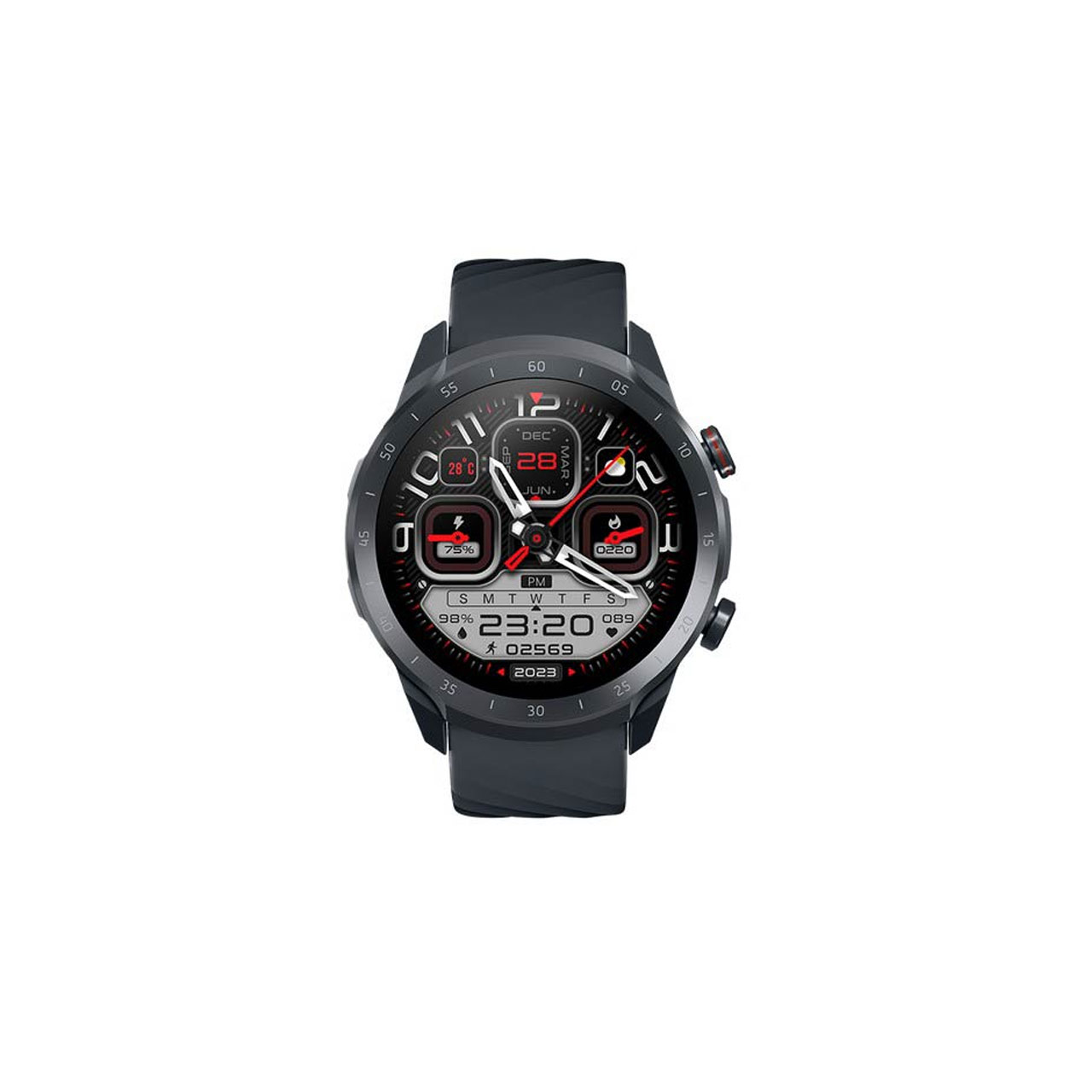 ساعت هوشمند شیائومی Mibro A2 مدل XPAW015 - مشکی (گارانتی شش ماهه شرکتی)