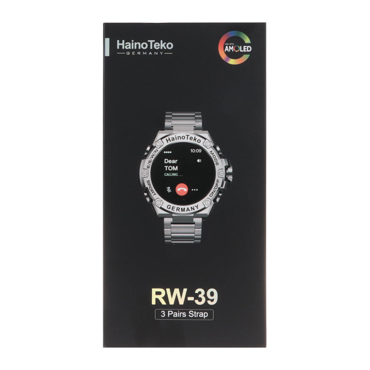 ساعت هوشمند Haino Teko مدل RW-39 - مشکی