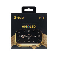 ساعت هوشمند G-tab مدل FT8 - طلایی (گارانتی 18 ماهه شرکتی)