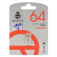 Queen UNIQUE USB2.0 Flash Memory-64GB (گارانتی مادام العمر شرکت آی تین)