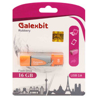 Galexbit Rubbery USB2.0 Flash Memory-16GB (گارانتی تلاش)