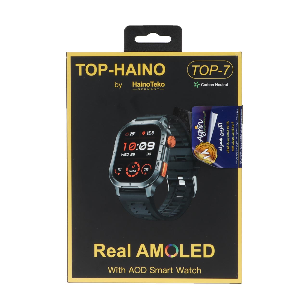 ساعت هوشمند Haino Teko مدل TOP-7 - مشکی