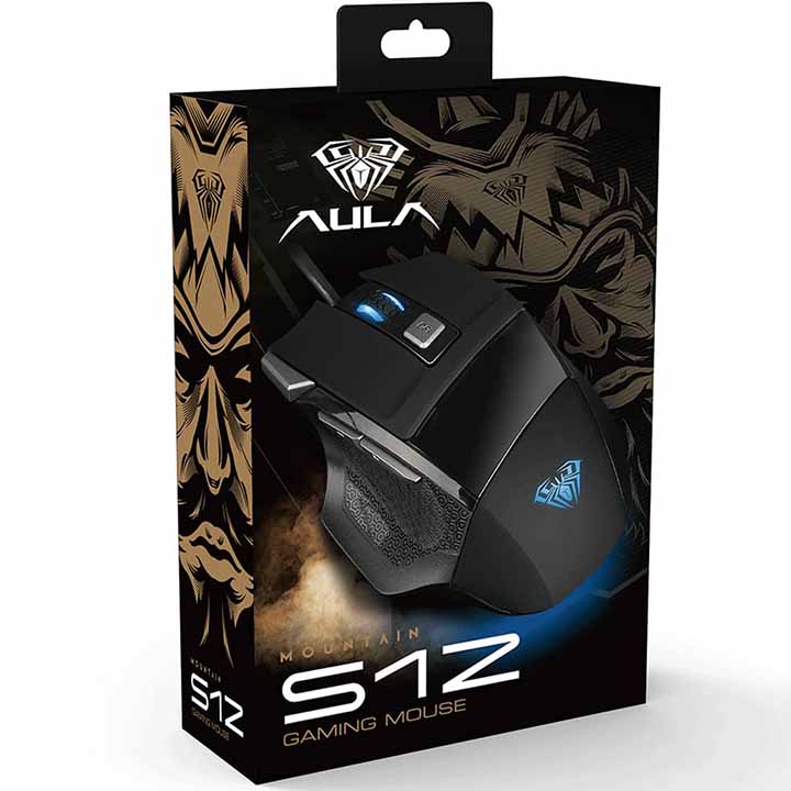 موس گیمینگ سیمی از برند آئولا (AULA) مدل S12