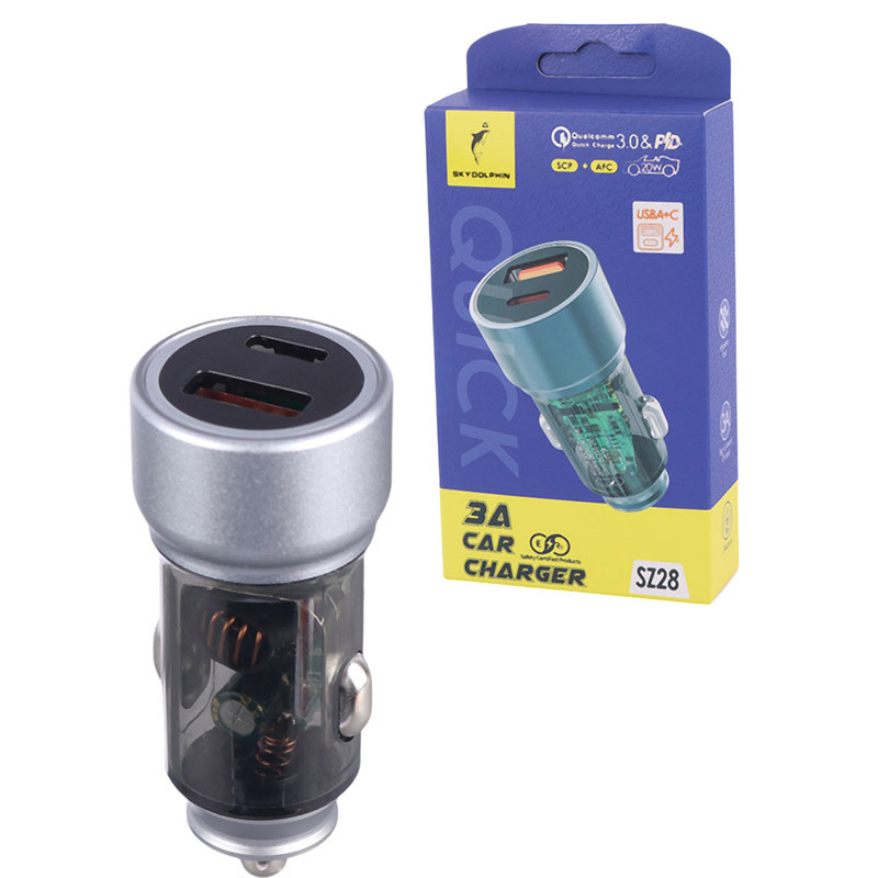 شارژر فندکی 20 وات اسکای دلفین SZ28