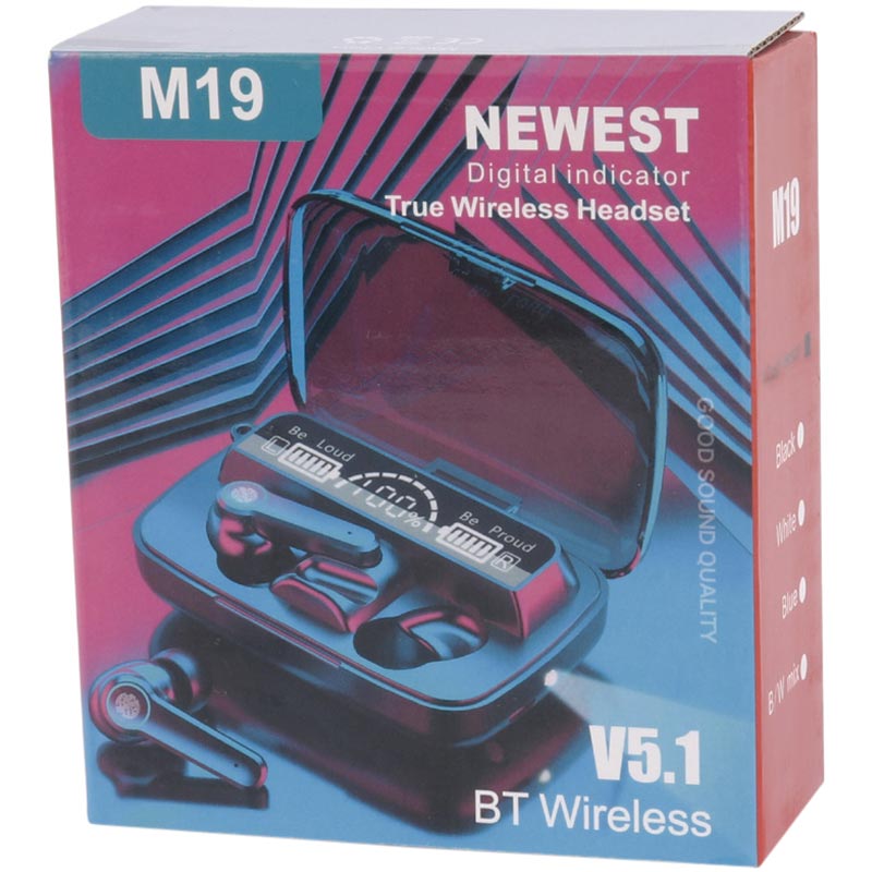 هندزفری بلوتوثی دوگوش نیووست مدل M19
