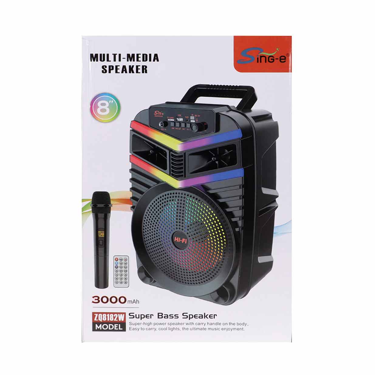 اسپیکر بی سیم Sing-e مدل ZQS-8182W