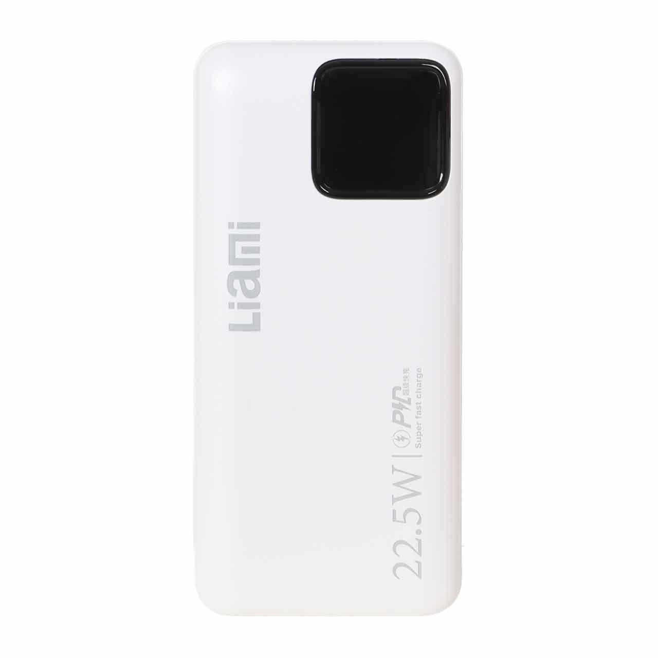 پاوربانک (PD و فست شارژ) Liami 22.5W 20000mAh مدل LM-7020