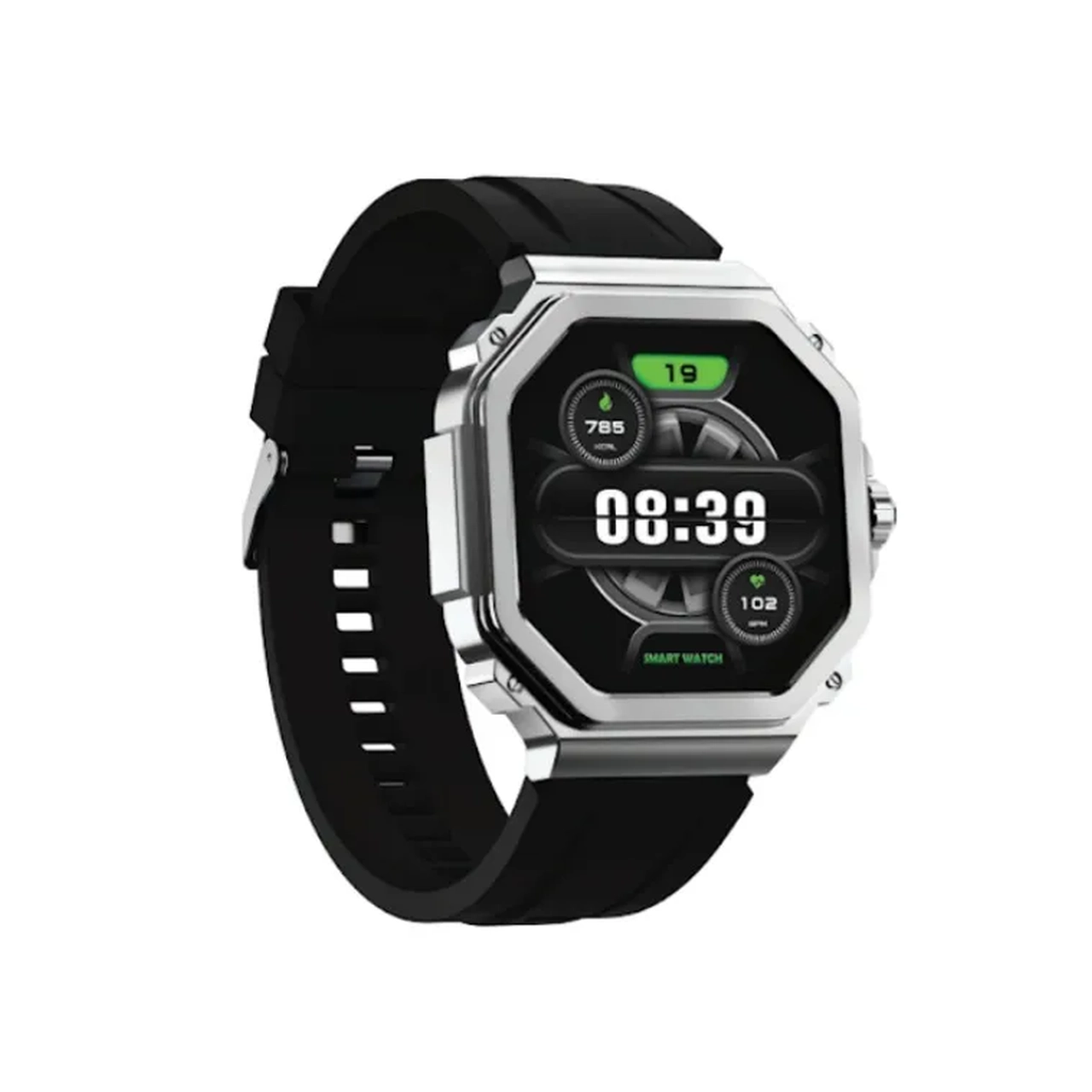 ساعت هوشمند Porodo FITPULSE PRO مدل PDLFST170SL، رنگ نقره‌ای