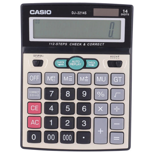 ماشین حساب کاسیو Casio DJ-2214S(t)