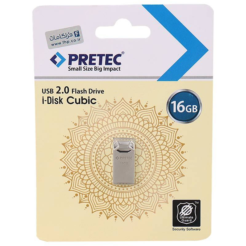 فلش 16 گیگ پرتک Pretec i-Disk Cubic(t)