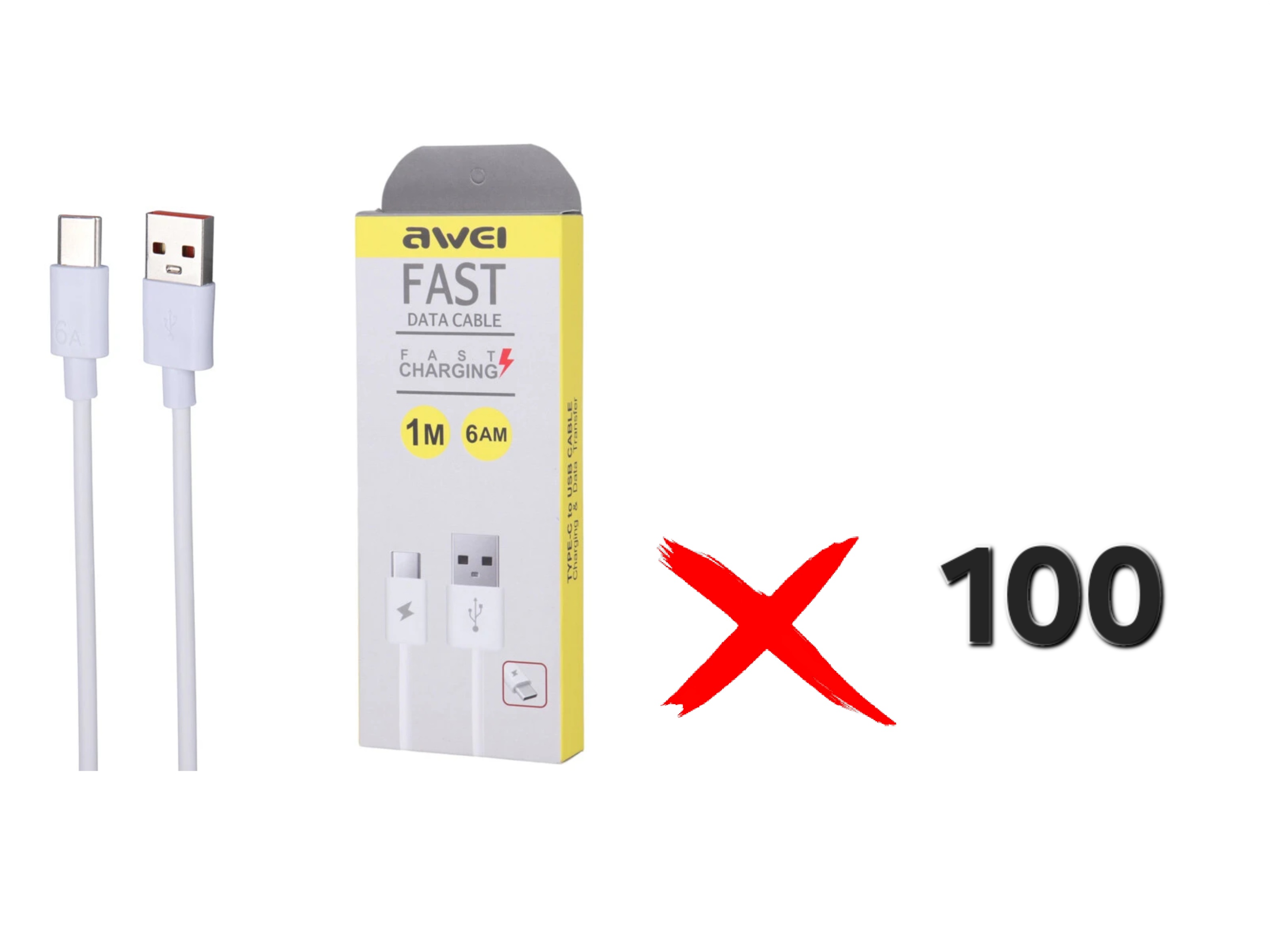 کابل تایپ سی فست شارژ اوی Highcopy طول 1 متر (حداقل خرید 100 عدد)