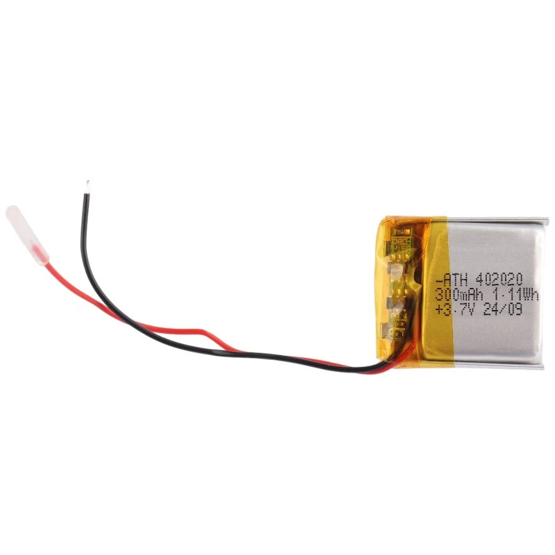 باتری لیتیوم 300mAh 40*20*20mm 402020(t)