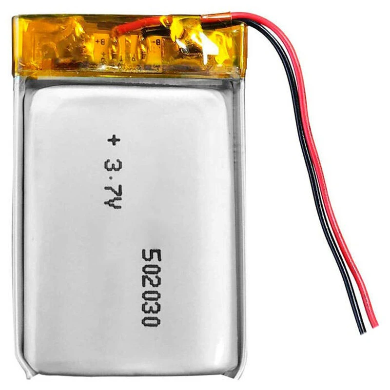 باتری لیتیوم 350mAh 50*20*30mm 502030(t)