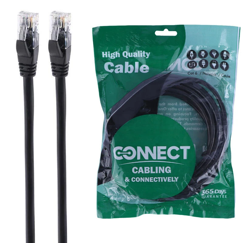 کابل شبکه Cat6 کانکت طول 5 متر(t)