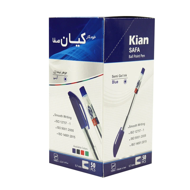 خودکار کیان نوک 0٫7 میلی متر بسته 50 عددی (t)