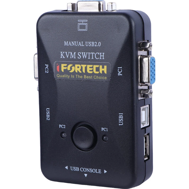 سوییچ 2 پورت VGA آیفورتک FJ-2UK (t)