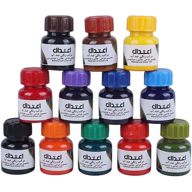 مرکب خوشنویسی Etedal 25ml کد 1
