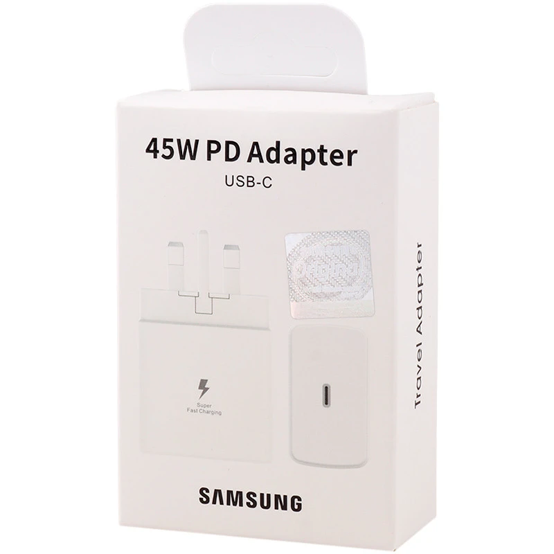 شارژر دیواری 45 وات سامسونگ EP-TA845XBEGCN PD 3A