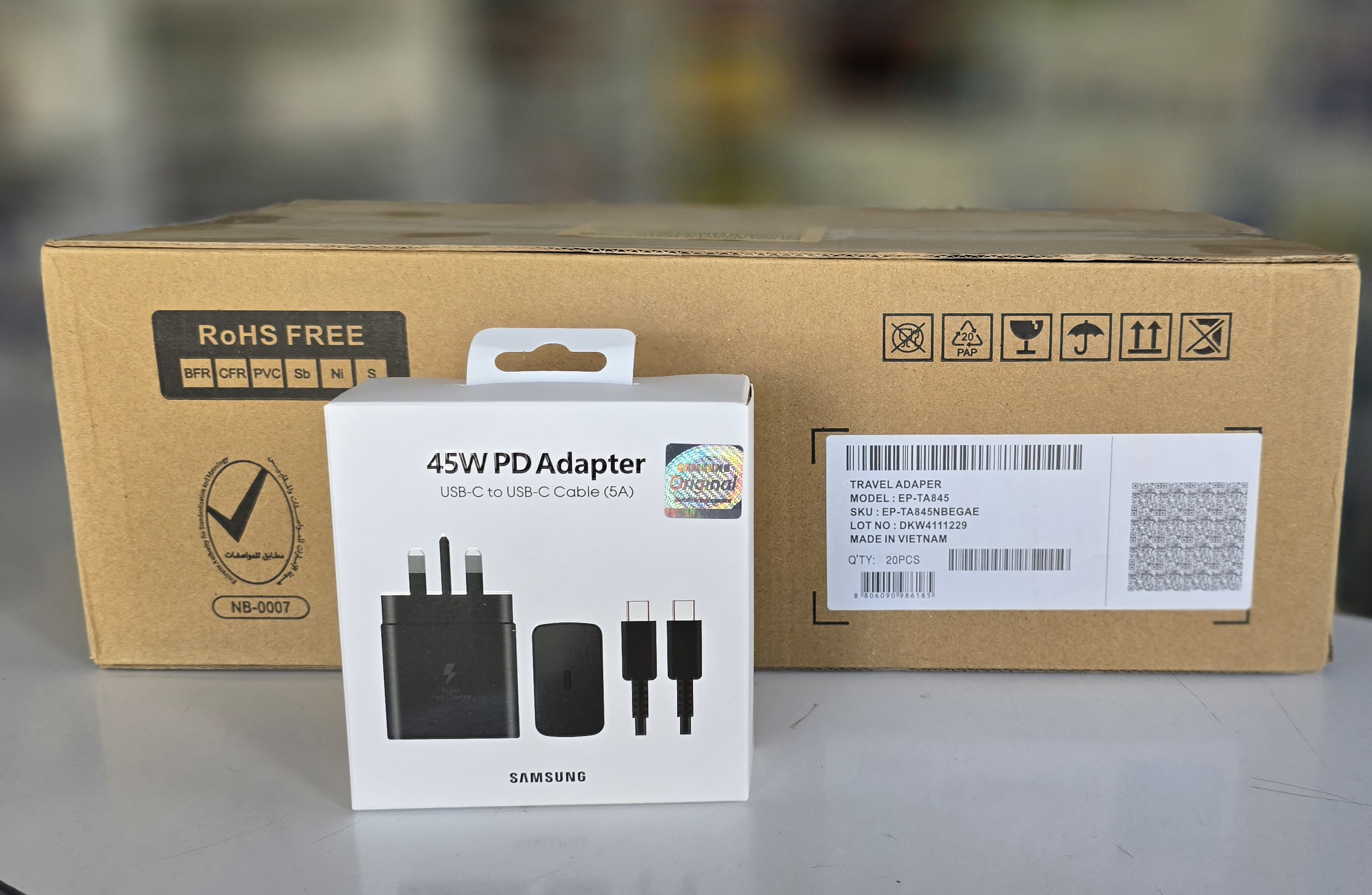 شارژر 45w سوپر فست شارژ با کابل  hicopy مدل : EP-T845