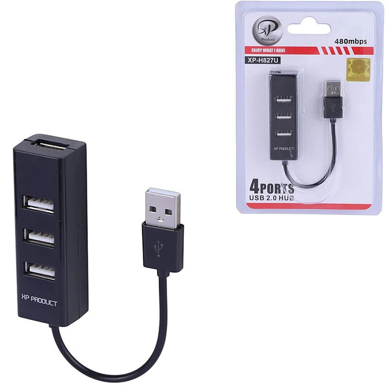 هاب 4 پورت USB ایکس پی پروداکت XP-H827U