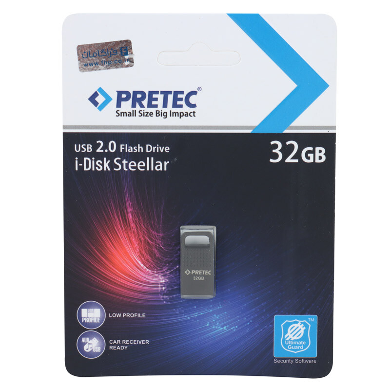 فلش 32 گیگ پرتک Pretec i-Disk Steellar (t)