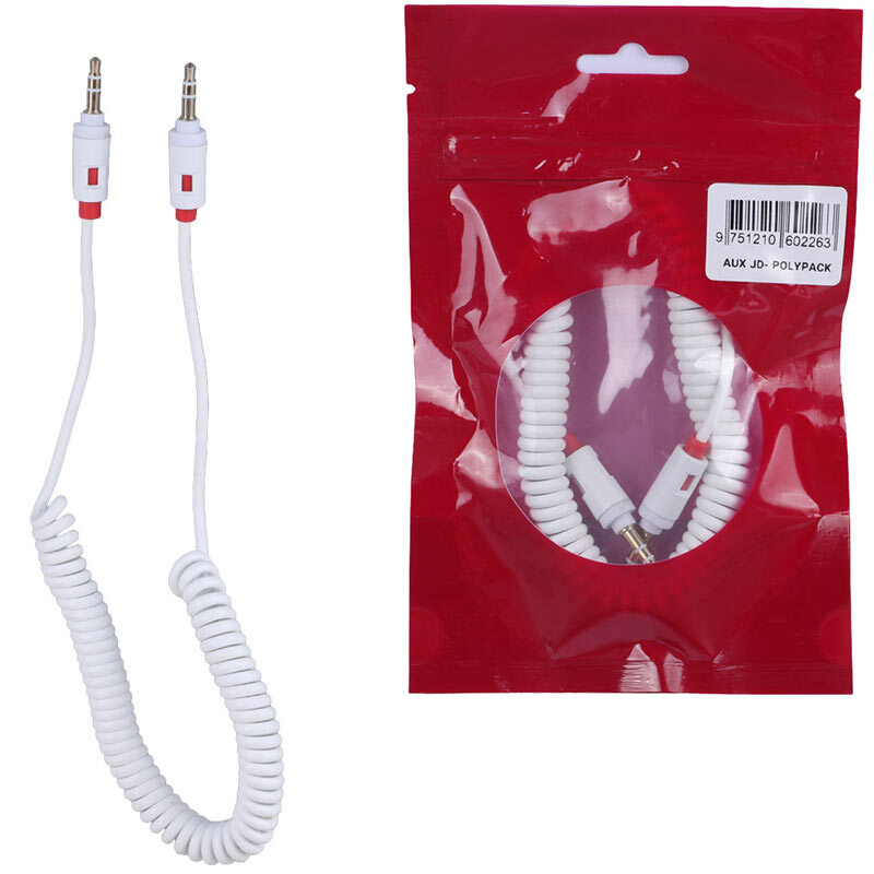 کابل فنری JD POLYPACK AUX طول 1.8 متر (t)