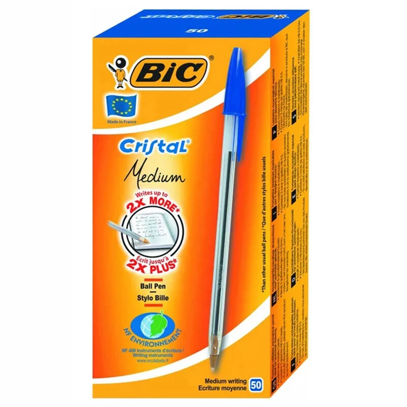 خودکار بیک 1 میلی متر Cristal Medium
